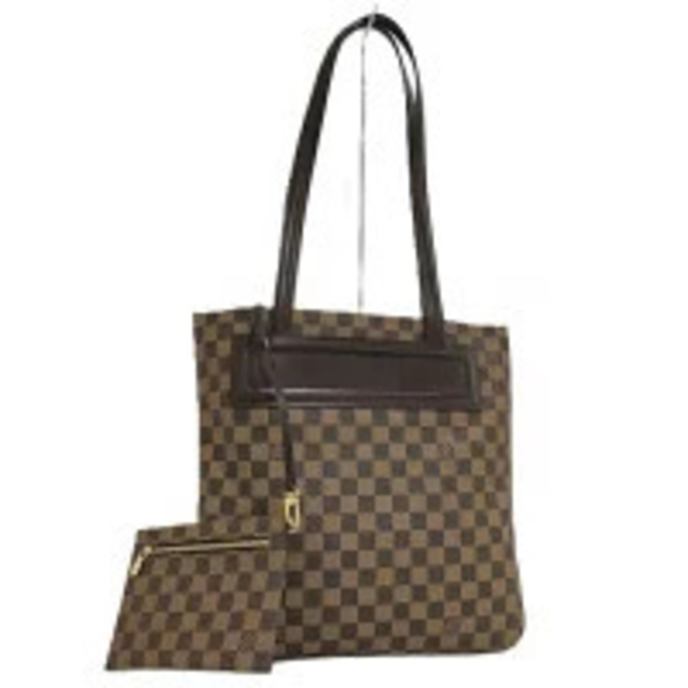 LOUIS VUITTON Clifton Tote Bag Damier Ebene Brown